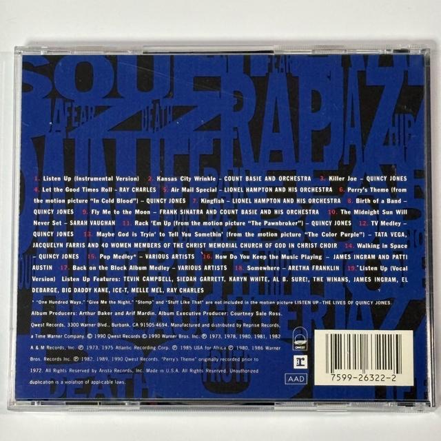 Quincy Jones / Listen Up: The Lives Of Quincy Jones < CD/DVD/ビデオ Quincy Jones / Listen Up: The Lives Of Quincy Jones < CD/DVD/ビデオの