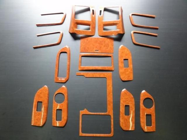 ウォールナット茶木目ウッドパネルセット15P プラド 150系 < 自動車/バイク ウォールナット茶木目ウッドパネルセット15P プラド 150系 < 自動車/バイク
