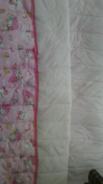 マイメロキルトケット140×190p ピンク系 < キッズ/ベビー  マイメロキルトケット140×190p ピンク系 < キッズ/ベビーの