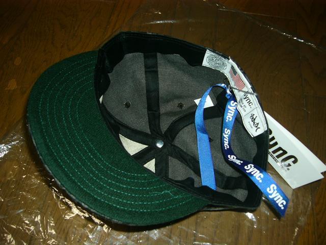 新品SYNC.シンクNYロゴキャップSTASH黒7 3/8OriginalFake < 男性ファッション 新品SYNC.シンクNYロゴキャップSTASH黒7 3/8OriginalFake < 男性ファッションの