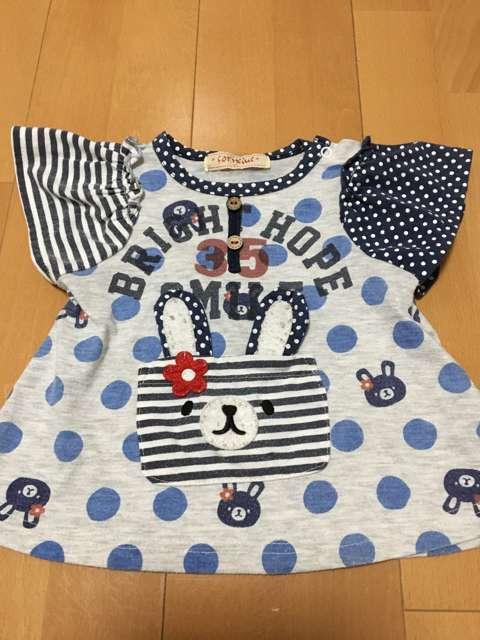 女の子用 半袖 トップス 90cm used < キッズ/ベビー 女の子用 半袖 トップス 90cm used < キッズ/ベビーの