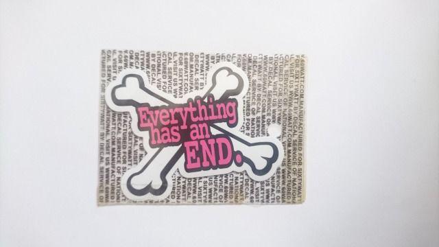 Everything has an END骨ステッカーシール★ < インテリア/ライフ  Everything has an END骨ステッカーシール★  < インテリア/ライフの