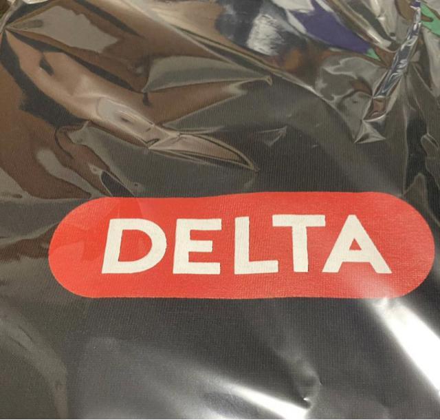 DELTA☆DECK LOGO T-SHIRT"BLACK"【L】 < 男性ファッション  DELTA☆DECK LOGO T-SHIRT"BLACK"【L】 < 男性ファッションの