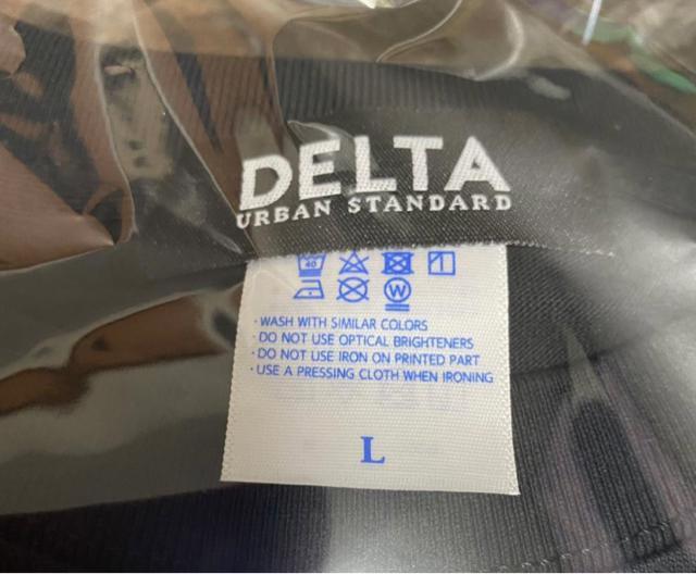 DELTA☆DECK LOGO T-SHIRT"BLACK"【L】 < 男性ファッション  DELTA☆DECK LOGO T-SHIRT"BLACK"【L】 < 男性ファッションの