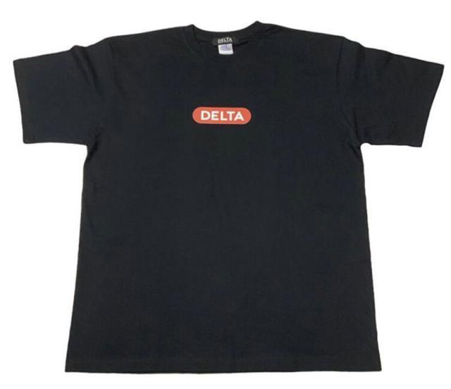 DELTA☆DECK LOGO T-SHIRT"BLACK"【L】 < 男性ファッション  DELTA☆DECK LOGO T-SHIRT"BLACK"【L】 < 男性ファッションの