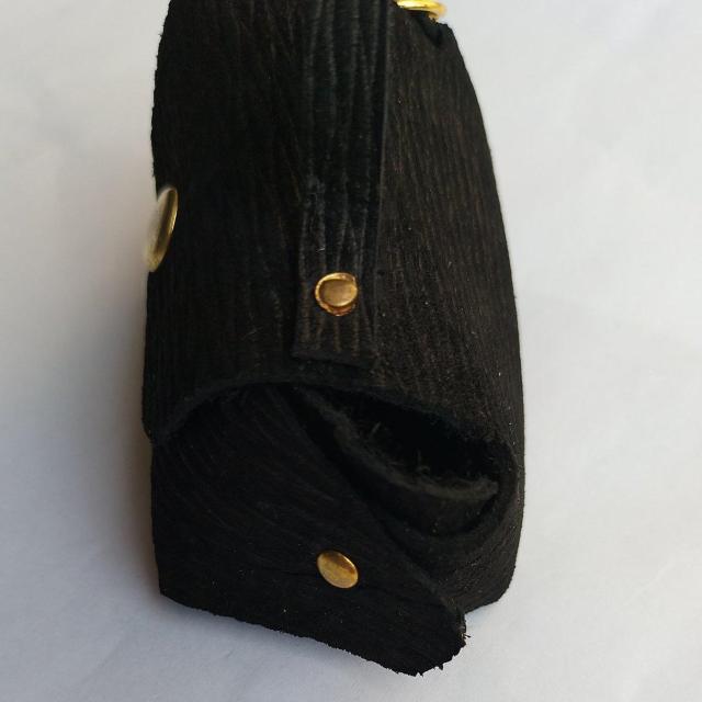 DIY 本革 ミニバッグ 黒 キーホルダー < ペット/手芸/園芸  DIY 本革 ミニバッグ 黒 キーホルダー < ペット/手芸/園芸の