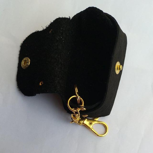 DIY 本革 ミニバッグ 黒 キーホルダー < ペット/手芸/園芸  DIY 本革 ミニバッグ 黒 キーホルダー < ペット/手芸/園芸の