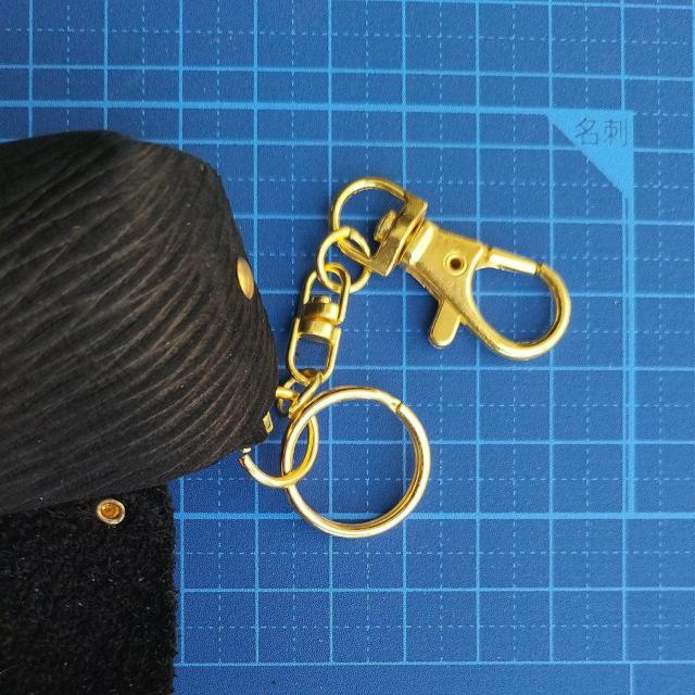 DIY 本革 ミニバッグ 黒 キーホルダー < ペット/手芸/園芸  DIY 本革 ミニバッグ 黒 キーホルダー < ペット/手芸/園芸の