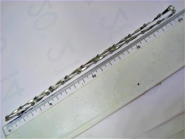 極美品 Pt850 プラチナ デザイン ネックレス 約 42cm o < 女性アクセサリー/時計  極美品 Pt850 プラチナ デザイン ネックレス 約 42cm o < 女性アクセサリー/時計の
