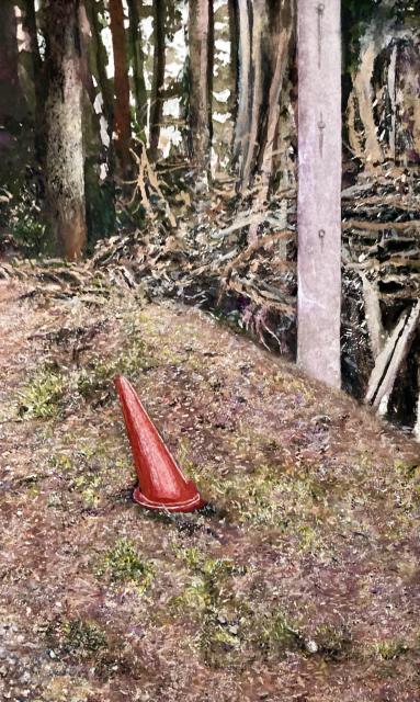 絵画 水彩画 ガッシュ水彩・透明水彩『放置4(置き去り)』新品 真作保証 原画 < ホビー 絵画 水彩画 ガッシュ水彩・透明水彩『放置4(置き去り)』新品 真作保証 原画 < ホビーの