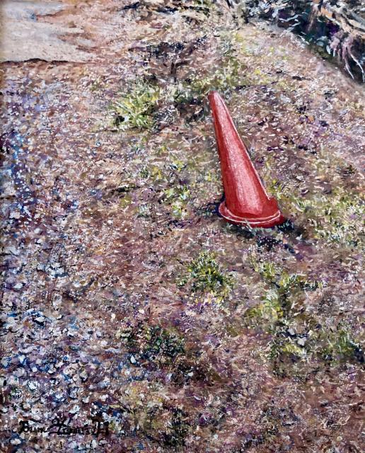 絵画 水彩画 ガッシュ水彩・透明水彩『放置4(置き去り)』新品 真作保証 原画 < ホビー 絵画 水彩画 ガッシュ水彩・透明水彩『放置4(置き去り)』新品 真作保証 原画 < ホビーの