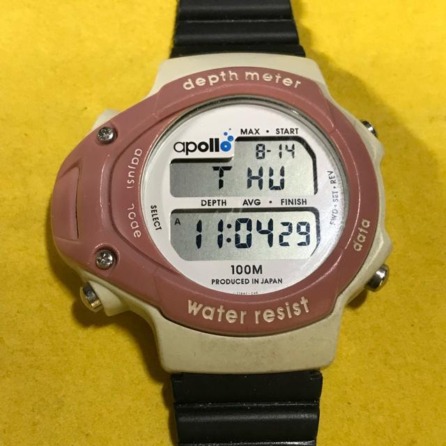 レア apollo アポロ スキューバコンピュータウォッチ ピンク 稼動品 < 男性アクセサリー/時計 レア apollo アポロ スキューバコンピュータウォッチ ピンク 稼動品 < 男性アクセサリー/時計の