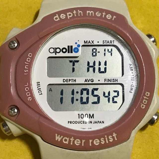 レア apollo アポロ スキューバコンピュータウォッチ ピンク 稼動品 < 男性アクセサリー/時計 レア apollo アポロ スキューバコンピュータウォッチ ピンク 稼動品 < 男性アクセサリー/時計の