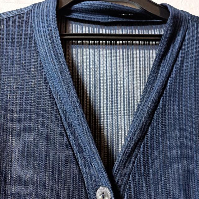 FIVE JAPAN★未使用★ポケット付薄手カーディガン/ネイビー < 女性ファッション  FIVE JAPAN★未使用★ポケット付薄手カーディガン/ネイビー < 女性ファッションの