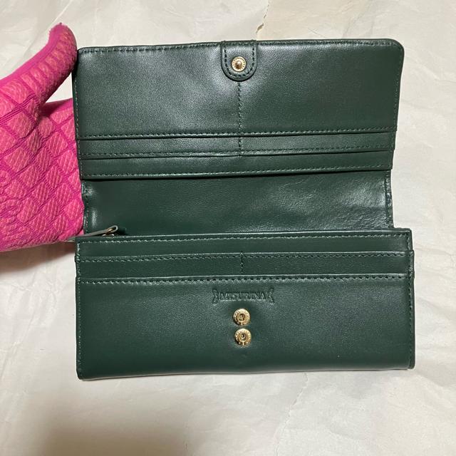 【美品】【MISURINA / ミスリーナ】 合皮レザー / 長財布 / 多収納 < 女性ファッション 【美品】【MISURINA / ミスリーナ】 合皮レザー / 長財布 / 多収納 < 女性ファッションの