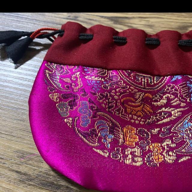 アジアン★カラフル刺繍☆デザイン☆ミニ巾着 < 女性ファッション  アジアン★カラフル刺繍☆デザイン☆ミニ巾着 < 女性ファッションの