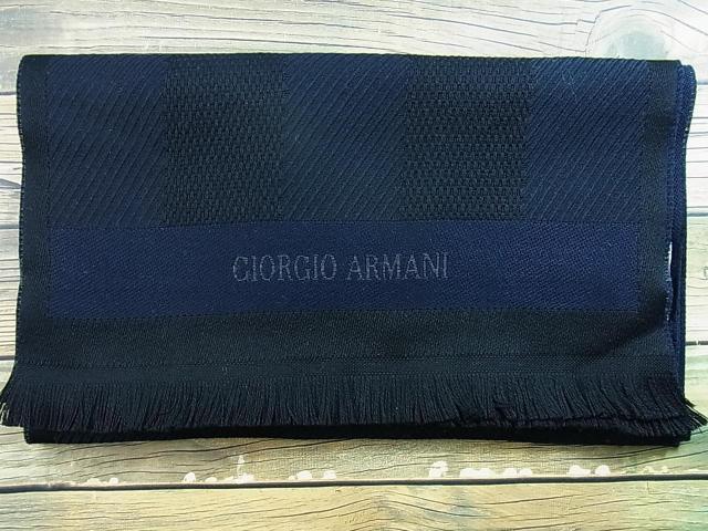 【正規品】GIORGIO ARMANI ジョルジオ アルマーニ ウールマフラー メンズ < ブランド 【正規品】GIORGIO ARMANI ジョルジオ アルマーニ ウールマフラー メンズ < ブランドの