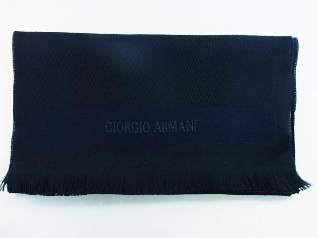 【正規品】GIORGIO ARMANI ジョルジオ アルマーニ ウールマフラー メンズ < ブランド 【正規品】GIORGIO ARMANI ジョルジオ アルマーニ ウールマフラー メンズ < ブランドの
