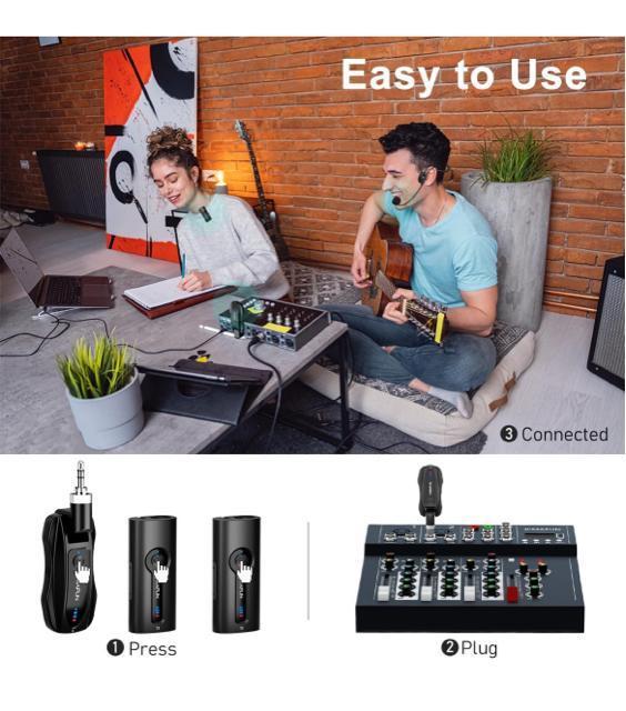 新品未使用2人用ワイヤレスマイク KIMAFUN2.4Gワイヤレスヘッドセットおよびラベリアラペルマイク 2人同時使用可能 < 家電/AV 新品未使用2人用ワイヤレスマイク KIMAFUN2.4Gワイヤレスヘッドセットおよびラベリアラペルマイク 2人同時使用可能 < 家電/AVの