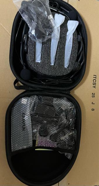 新品未使用2人用ワイヤレスマイク KIMAFUN2.4Gワイヤレスヘッドセットおよびラベリアラペルマイク 2人同時使用可能 < 家電/AV 新品未使用2人用ワイヤレスマイク KIMAFUN2.4Gワイヤレスヘッドセットおよびラベリアラペルマイク 2人同時使用可能 < 家電/AVの