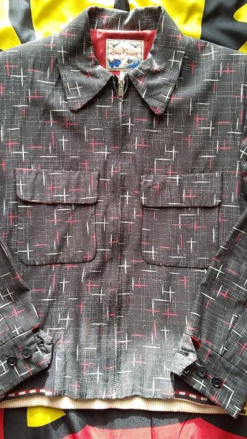 ドライボーンズ ブルゾン クリームソーダ ピンクドラゴン ロカビリー パンク ブラックキャッツ < 男性ファッション ドライボーンズ ブルゾン クリームソーダ ピンクドラゴン ロカビリー パンク ブラックキャッツ < 男性ファッションの