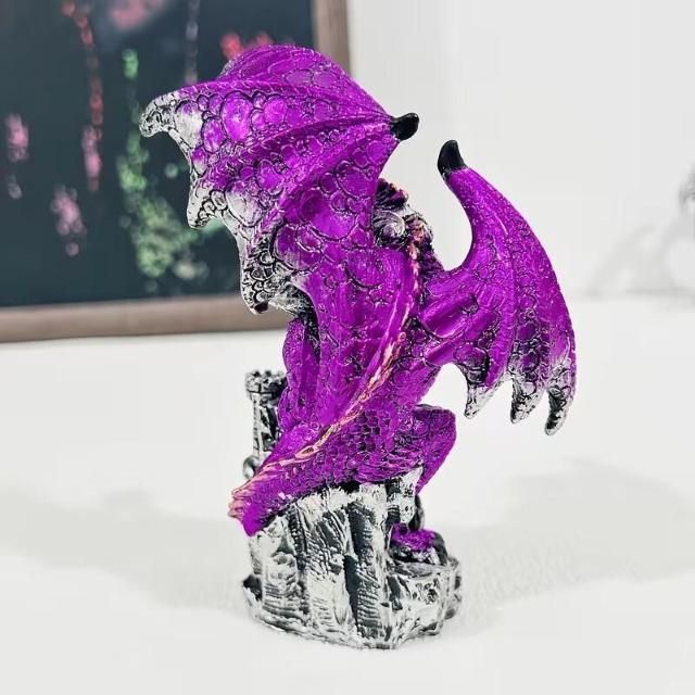 紫色のドラゴン開運パワーストーン等龍は風水では良い運気を招き金運や仕事運アップ < インテリア/ライフ 紫色のドラゴン開運パワーストーン等龍は風水では良い運気を招き金運や仕事運アップ < インテリア/ライフの