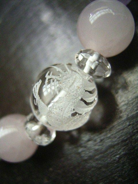 龍彫水晶xローズクォ-ツxムーンストーンxアメジスト < 男性アクセサリー/時計 龍彫水晶xローズクォ-ツxムーンストーンxアメジスト < 男性アクセサリー/時計の