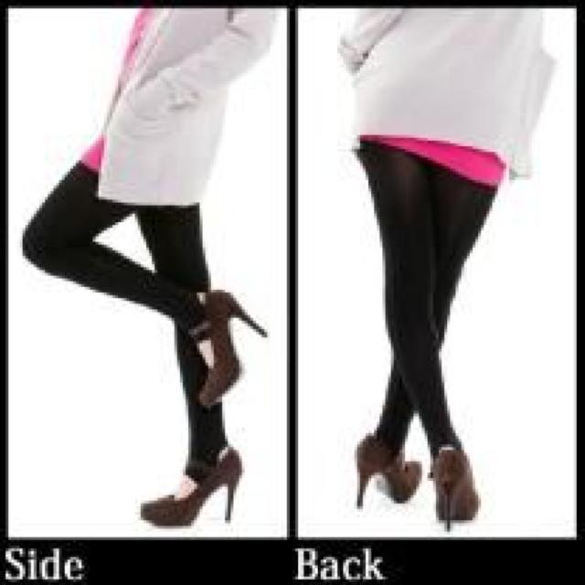 《New》美脚*脚長*小尻★80デニール*トレンカ<パープル> < 女性ファッション  《New》美脚*脚長*小尻★80デニール*トレンカ<パープル> < 女性ファッションの