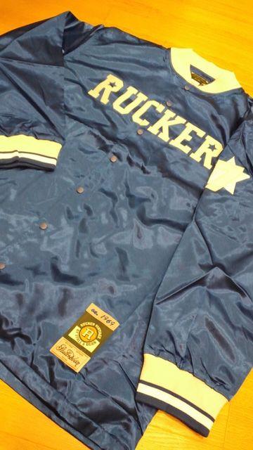 Stall&Deanスタジャン 青グレー サイズ4XLXXXXL 7身幅81cm < 男性ファッション  Stall&Deanスタジャン 青グレー サイズ4XLXXXXL 7身幅81cm < 男性ファッションの