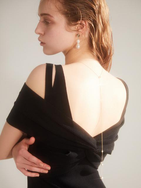 twintwistオフショルニットワンピースeimyistoireエイミー白 < 女性ファッション twintwistオフショルニットワンピースeimyistoireエイミー白 < 女性ファッションの