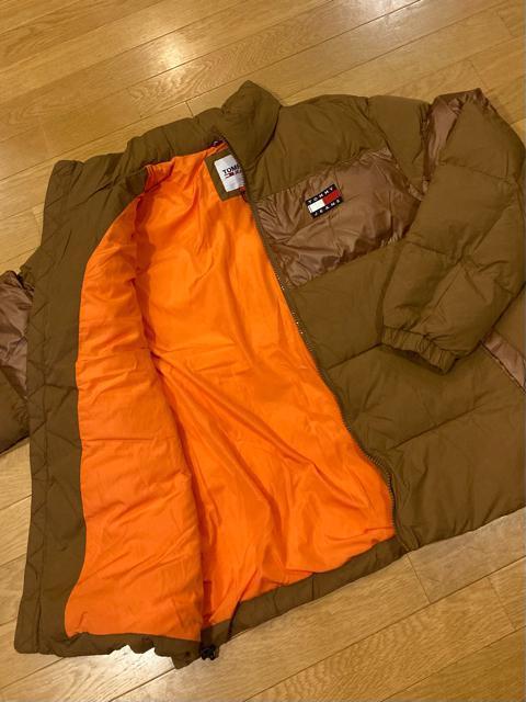 TOMMY JEANS  超大きいsizeXXL  ダウンジャケット 肉厚 茶系  トミーヒルフィガー < ブランド  TOMMY JEANS  超大きいsizeXXL  ダウンジャケット 肉厚 茶系  トミーヒルフィガー < ブランドの