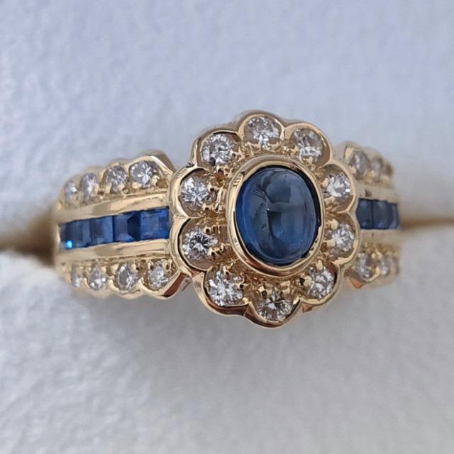 _Ch~Tt@CA J{VJbg O K18YG 0.99ct 0.44ct 5.0g