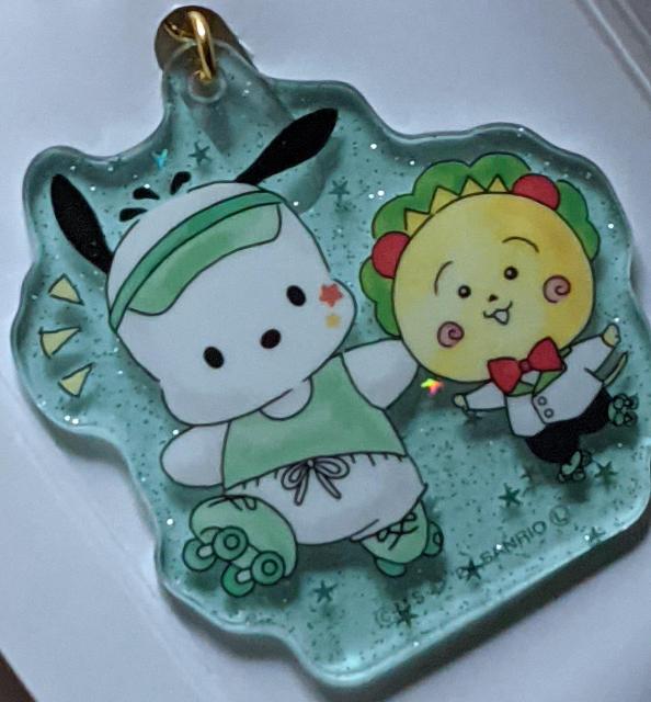 コジコジ×サンリオキャラクターズ オリジナルアクリルキーホルダー(ポチャッコ) ファミマ限定 < おもちゃ  コジコジ×サンリオキャラクターズ オリジナルアクリルキーホルダー(ポチャッコ) ファミマ限定 < おもちゃの