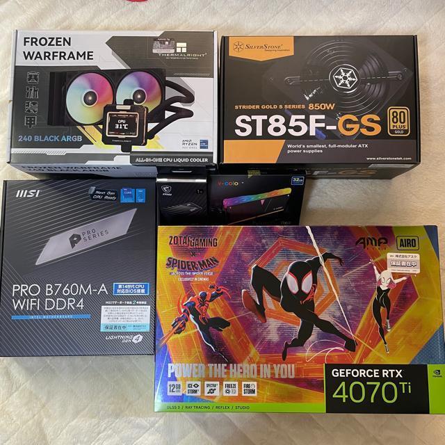 Q[~OPC i7 13700K RTX4070Ti SSD1TB 32GB 850Wy݁z