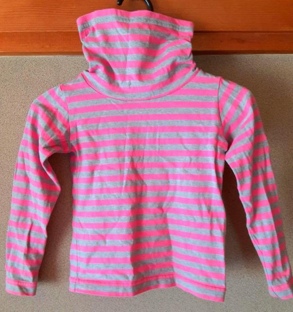 キッズ 子供服 タートルネック タートル カットソー トップス プルオーバー 長袖 ピンク 綿100% ボーダー 女の子 洋服 < キッズ/ベビー  キッズ 子供服 タートルネック タートル カットソー トップス プルオーバー 長袖 ピンク 綿100% ボーダー 女の子 洋服  < キッズ/ベビーの