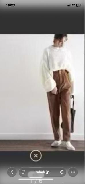 * /新品未使用/classicalELF/コーデュロイテーパードパンツ/モカブラウン * < 女性ファッション  * /新品未使用/classicalELF/コーデュロイテーパードパンツ/モカブラウン *  < 女性ファッションの