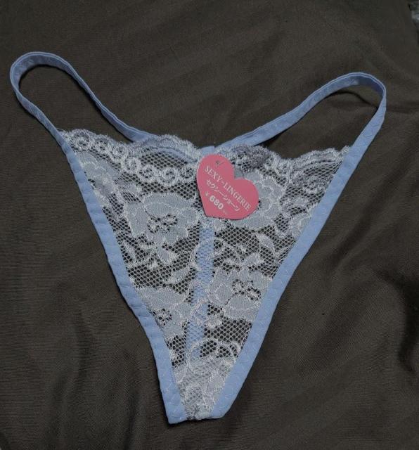 セクシーランジェリー Tバック★水色&白★レース★ショーツ★63%OFF★ < 女性ファッション セクシーランジェリー Tバック★水色&白★レース★ショーツ★63%OFF★ < 女性ファッションの