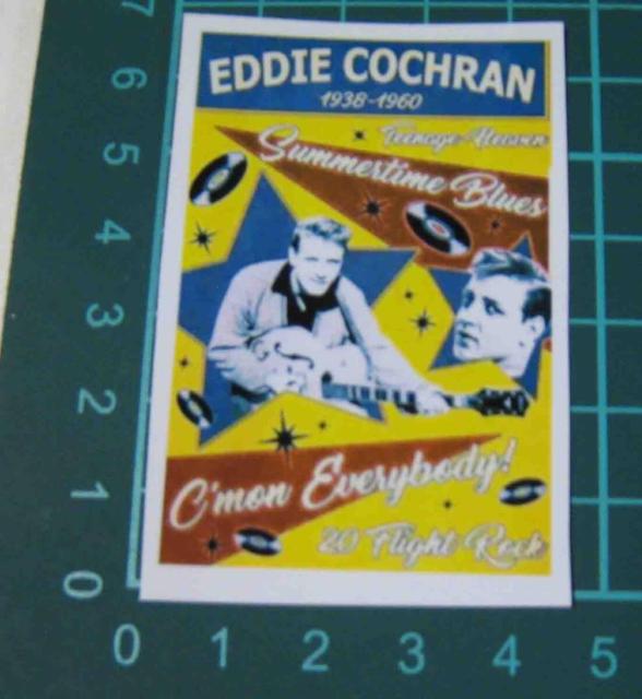 EDDIE COCHRAN�@�G�f�B�[�E�R�N�����@���@�X�e�b�J�[  �� CD/DVD/�r�f�I�� 