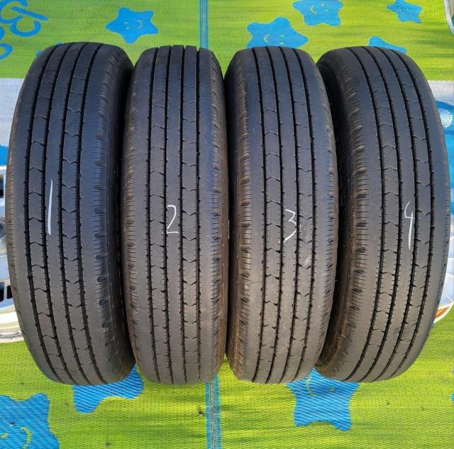 �o���a�I�u���a�X�g�� V-STEEL RIB R202�^�C��15�C���`175/75R15 LT�^�C���̂�4�{�Z�b�gToyota�J�� �� ������/�o�C�N