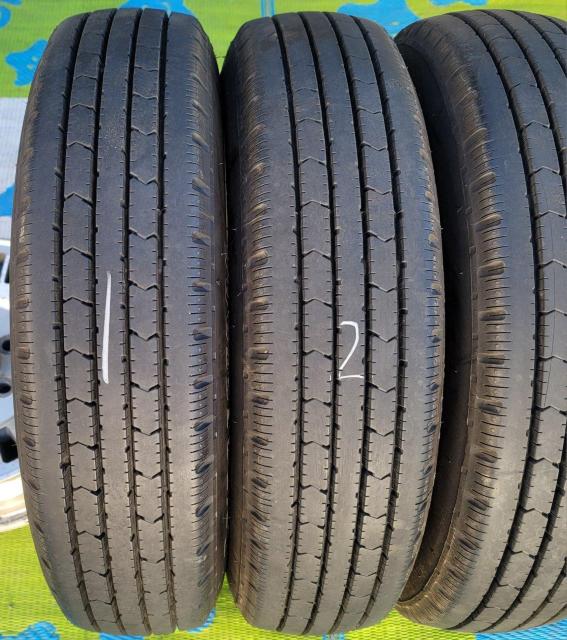 �o���a�I�u���a�X�g�� V-STEEL RIB R202�^�C��15�C���`175/75R15 LT�^�C���̂�4�{�Z�b�gToyota�J�� �� ������/�o�C�N