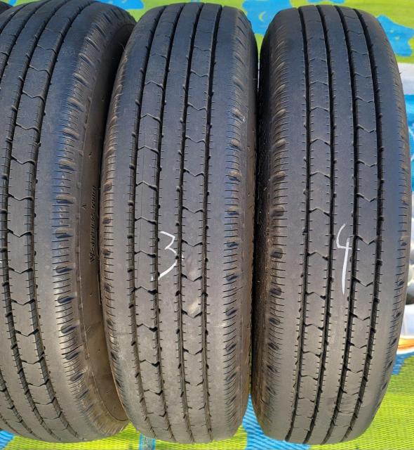 �o���a�I�u���a�X�g�� V-STEEL RIB R202�^�C��15�C���`175/75R15 LT�^�C���̂�4�{�Z�b�gToyota�J�� �� ������/�o�C�N