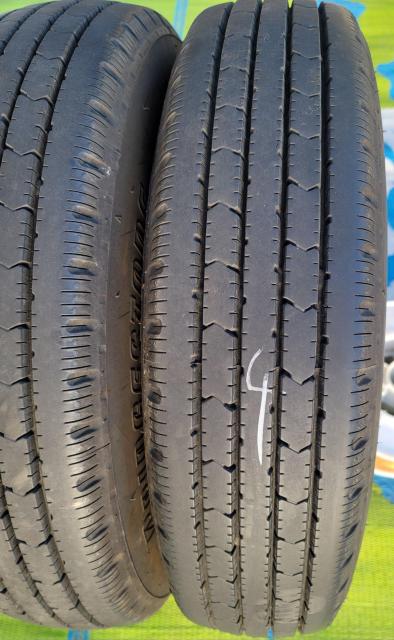 �o���a�I�u���a�X�g�� V-STEEL RIB R202�^�C��15�C���`175/75R15 LT�^�C���̂�4�{�Z�b�gToyota�J�� �� ������/�o�C�N