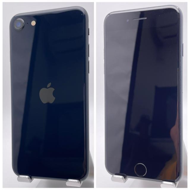 �yC�ziPhone SE3 64 GB SIM�t���[�@�u���b�N�@�{�� �� �Ɠd/AV�� 