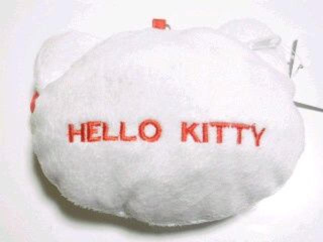 《New》キティちゃん★取り外し可能なベルト付・ぬいぐるみ風*ポーチ < 女性ファッション  《New》キティちゃん★取り外し可能なベルト付・ぬいぐるみ風*ポーチ < 女性ファッションの