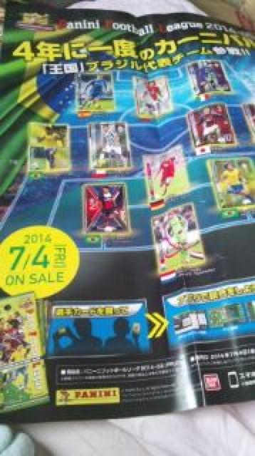 パニーニフットボールリーグ2014ー03 宣伝ポスター 難あり < トレーディングカード パニーニフットボールリーグ2014ー03 宣伝ポスター 難あり < トレーディングカードの