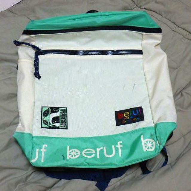 ◆ハイキュー!! コラボリュック beruf cordura 青葉城西 中古品 < 男性ファッション  ◆ハイキュー!! コラボリュック beruf cordura 青葉城西 中古品  < 男性ファッションの