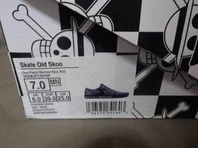 USA超限定 バンズ x ワンピース Old Skool ニコロビン 25.0a < ブランド  USA超限定 バンズ x ワンピース Old Skool ニコロビン 25.0a < ブランドの