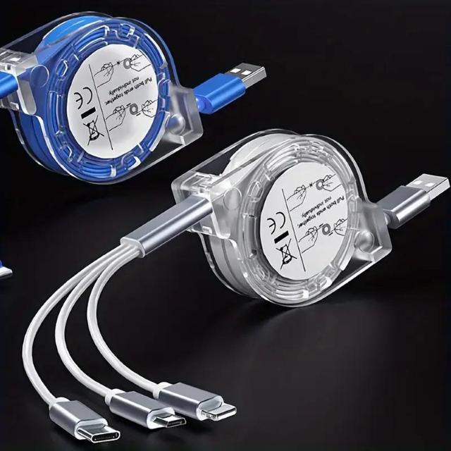 爆ヤス価格590円★3in1 iPhone TYPE-C対応 マイクロb伸縮式  モバイル充電ケーブル 充電ケーブル ゴールド < 家電/AV  爆ヤス価格590円★3in1 iPhone TYPE-C対応 マイクロb伸縮式  モバイル充電ケーブル 充電ケーブル ゴールド < 家電/AVの