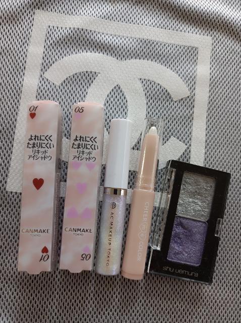 アイシャドウ&ラメスティック+1.★5点セット★新品、新品同様★ < 香水/コスメ/ネイル アイシャドウ&ラメスティック+1.★5点セット★新品、新品同様★ < 香水/コスメ/ネイルの