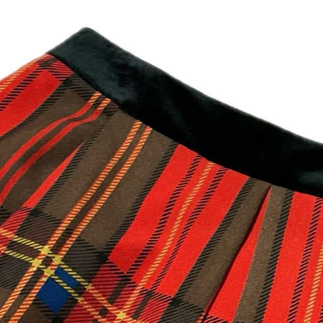 M'S GRACY タータンチェック柄 プリーツ フレア スカート < ブランド M'S GRACY タータンチェック柄 プリーツ フレア スカート < ブランドの